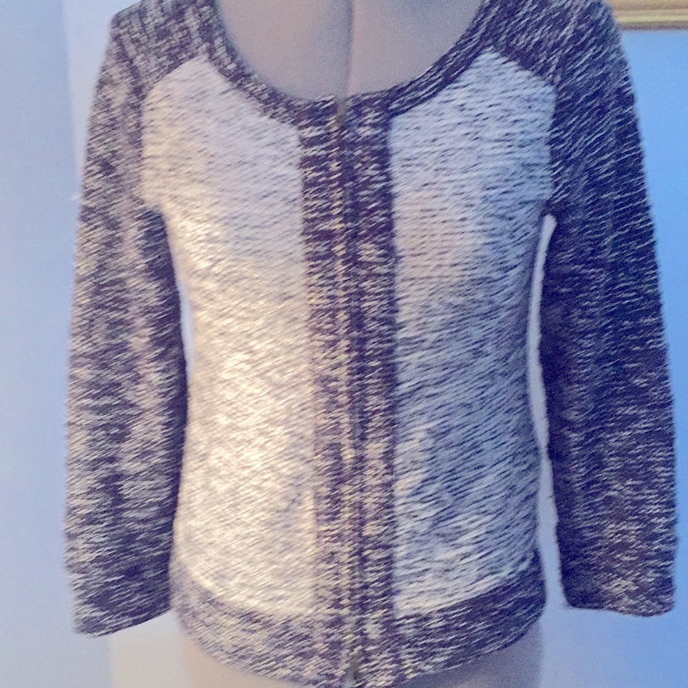 jcrew knit jacket/cardigan